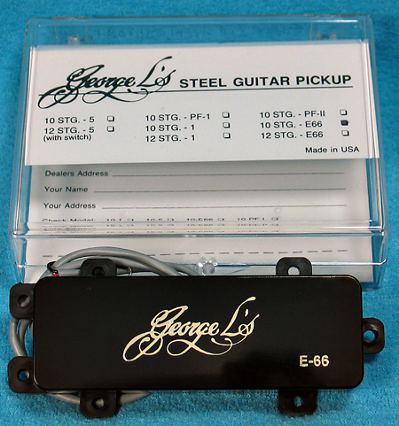 George L E 66 Steel Guitar Pickup